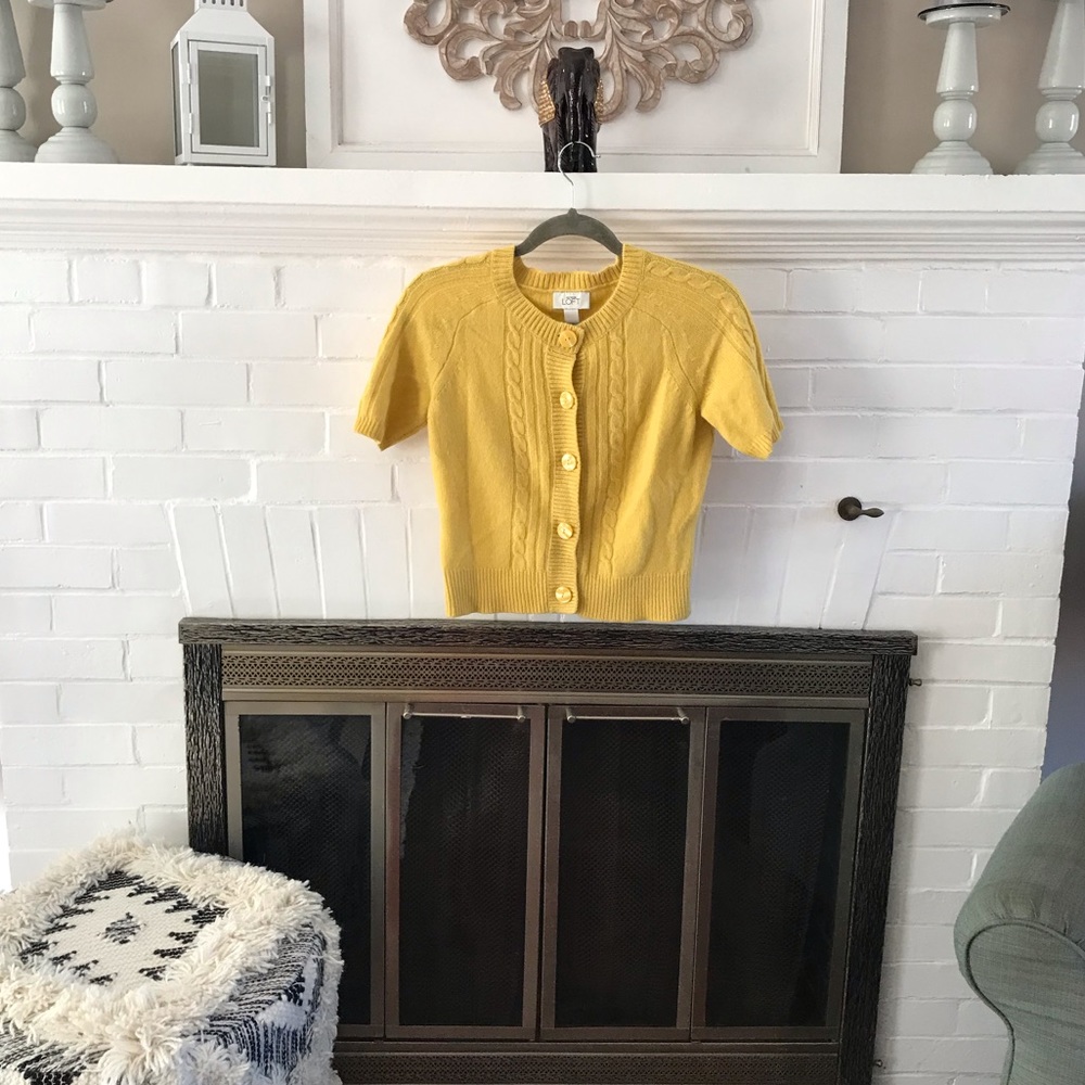 Yellow Loft Sweater